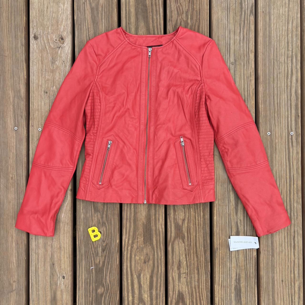 Brand New Wilsons Leather Jacket Bold & Badass!